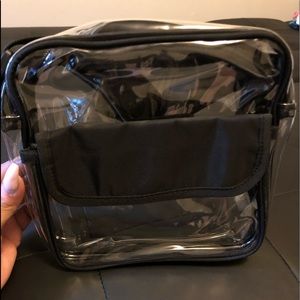 Clear crossbody bag